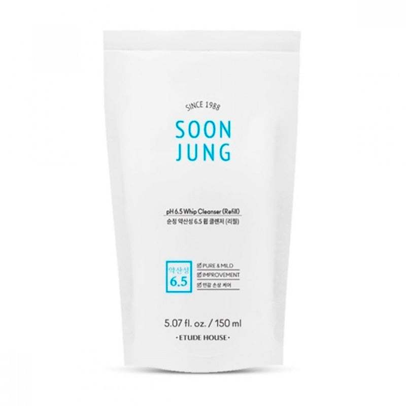 Etude House - Soon Jung pH 6.5 Whip Cleanser (refill)