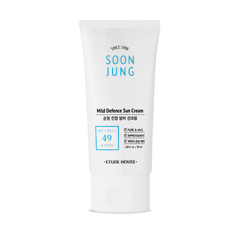 Etude House - Soon Jung Mild Defence Sun Cream SPF49
