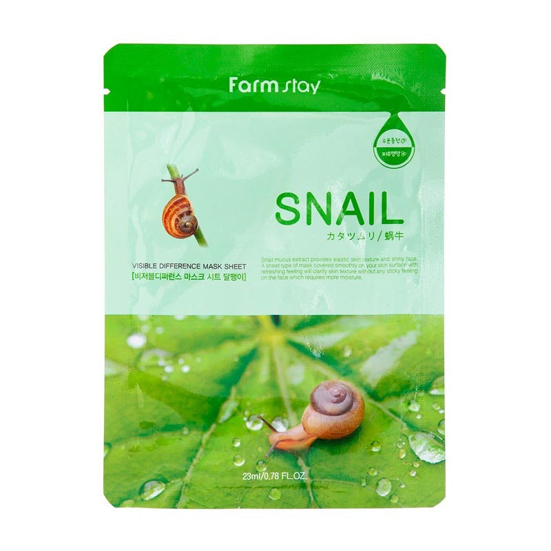 Farm Stay - Visible Difference Mask Sheet - Snail