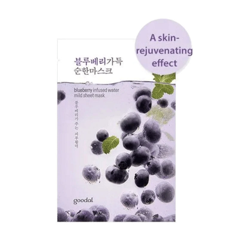 Goodal - Blueberry Infused Water Mild Sheet Mask