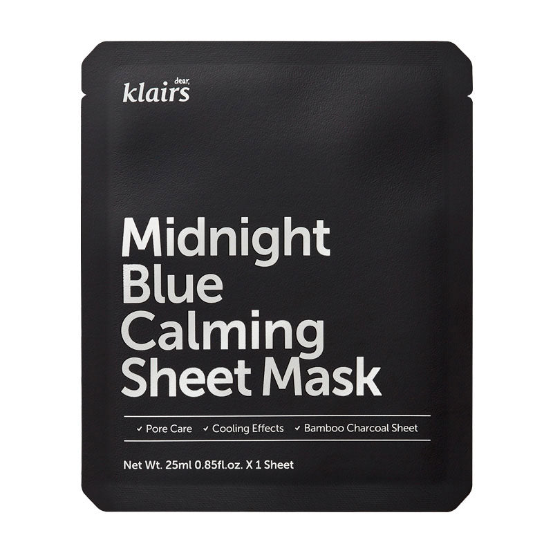 Klairs - Midnight Blue Calming Sheet Mask