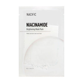 Nacific Niacinamide Brightening Mask Pack, gør kedelig hud klar og frisk, 30 g.