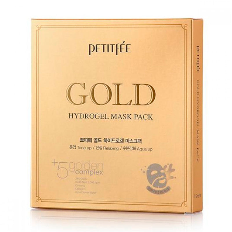 Petitfee - Gold Hydrogel Mask Pack