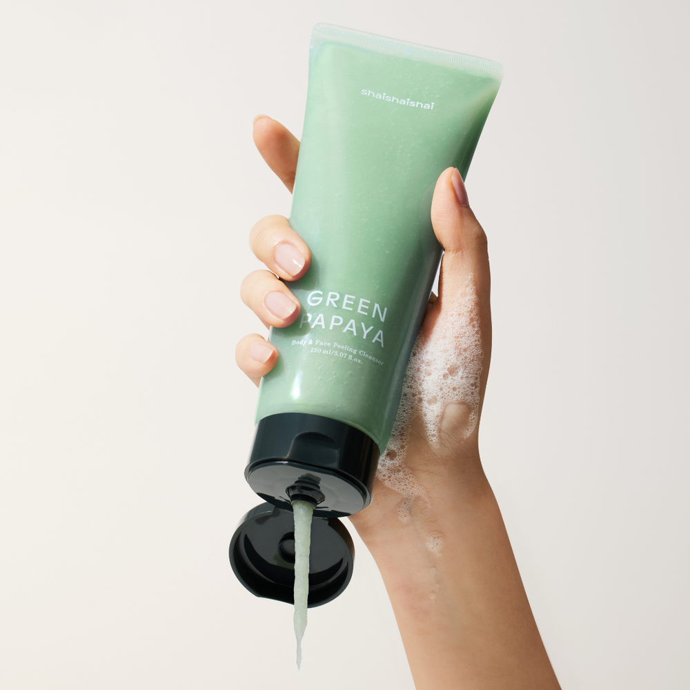 shaishaishai - Green Papaya Body & Face Peeling Cleanser