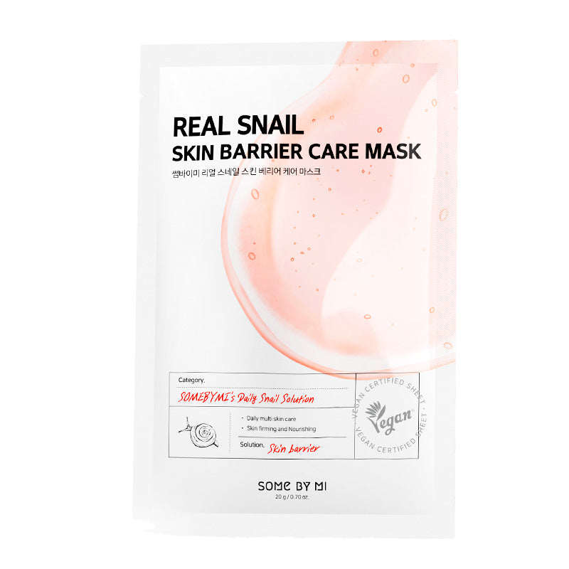 Some By Mi - Real Snail Skin Barrier Care Mask