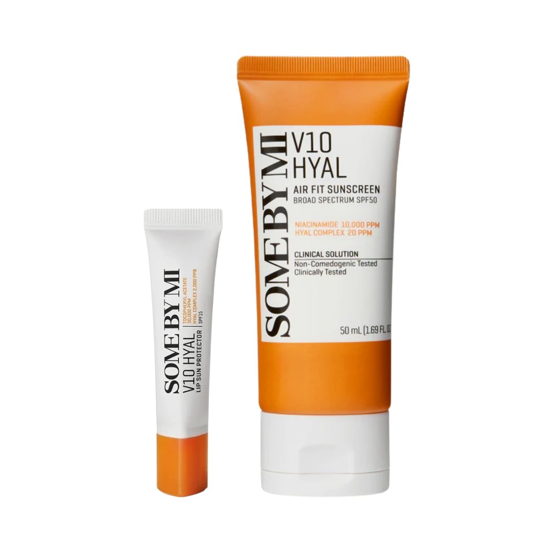 Some By Mi - V10 Hyal Face & Lip SPF Set