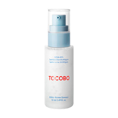 Flaske med blå pumpe, mærket "TOCOBO", indeholder Bifida 45% og andre ingredienser, 50 ml.